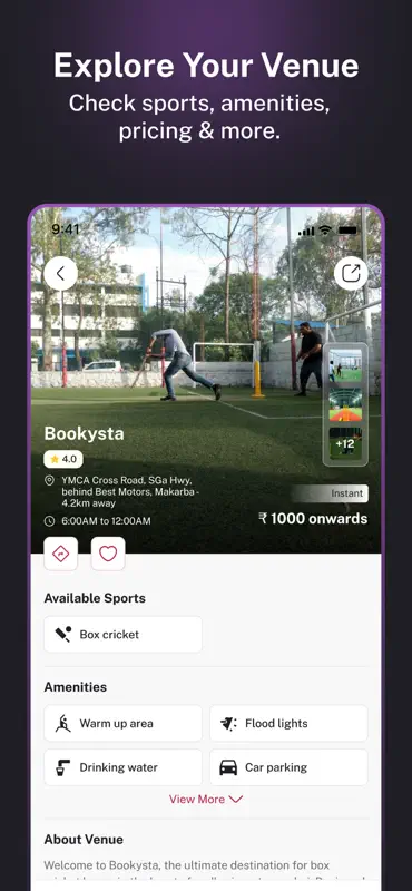 Bookysta – Book Sports & Play screenshot 2 of 5