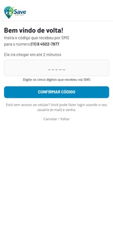 Save Serviços screenshot