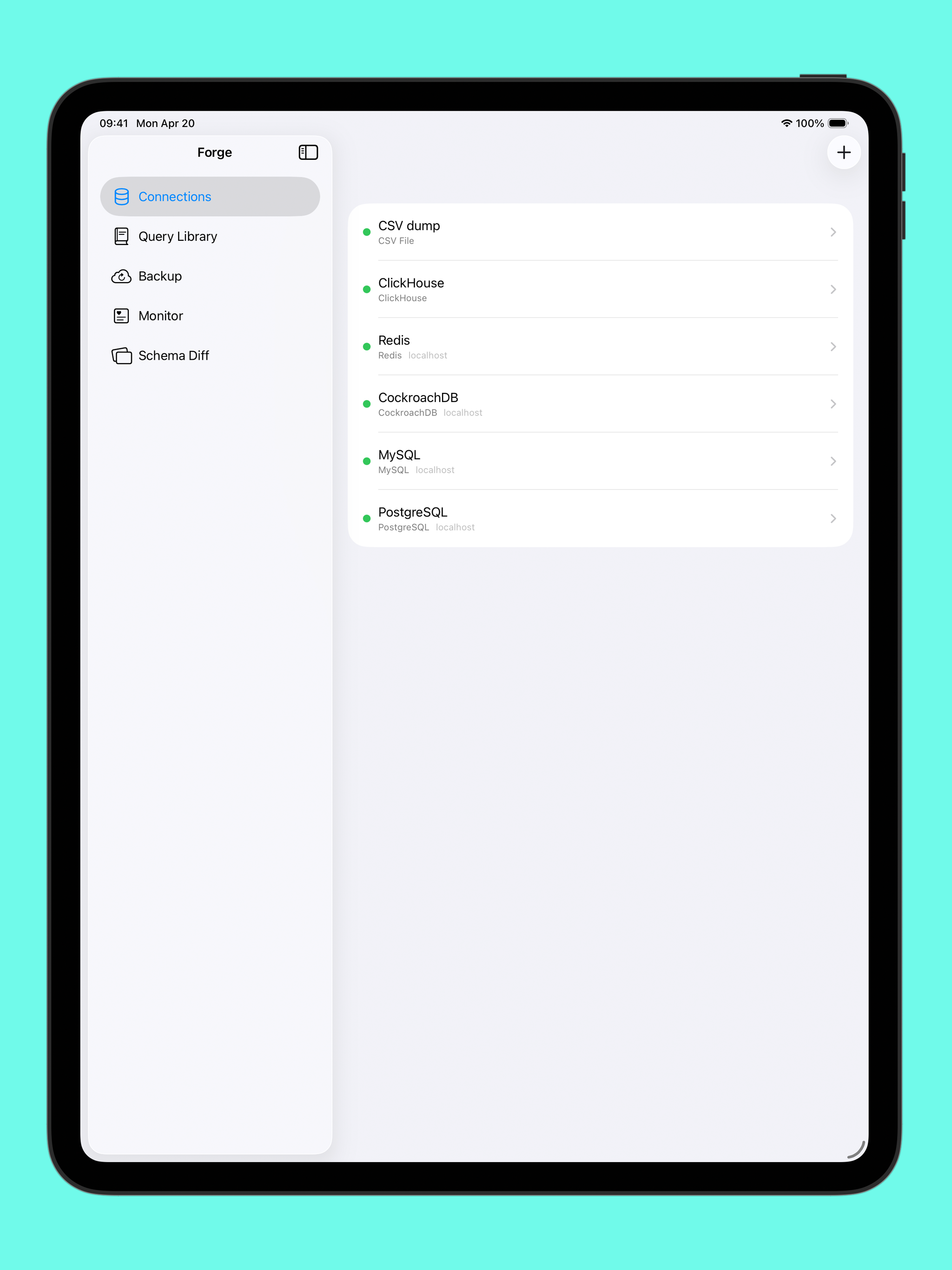 Forge Database Manager