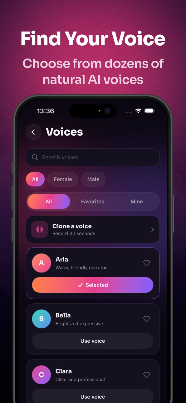 iPhone screenshot