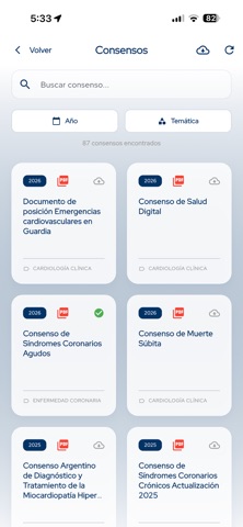 SAC - Soc. Arg. de Cardiología iPhone screenshot 8