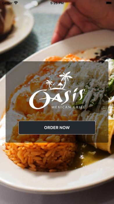 Oasis Mexican Grill Screenshot