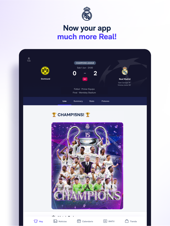 Screenshot #4 pour Real Madrid