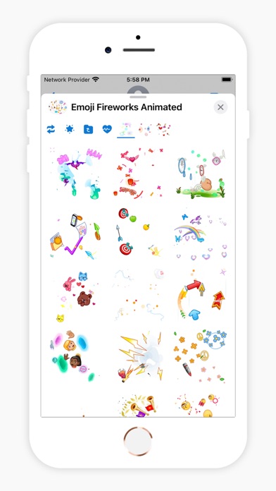 Emoji Fireworks Blast Animated screenshot 3