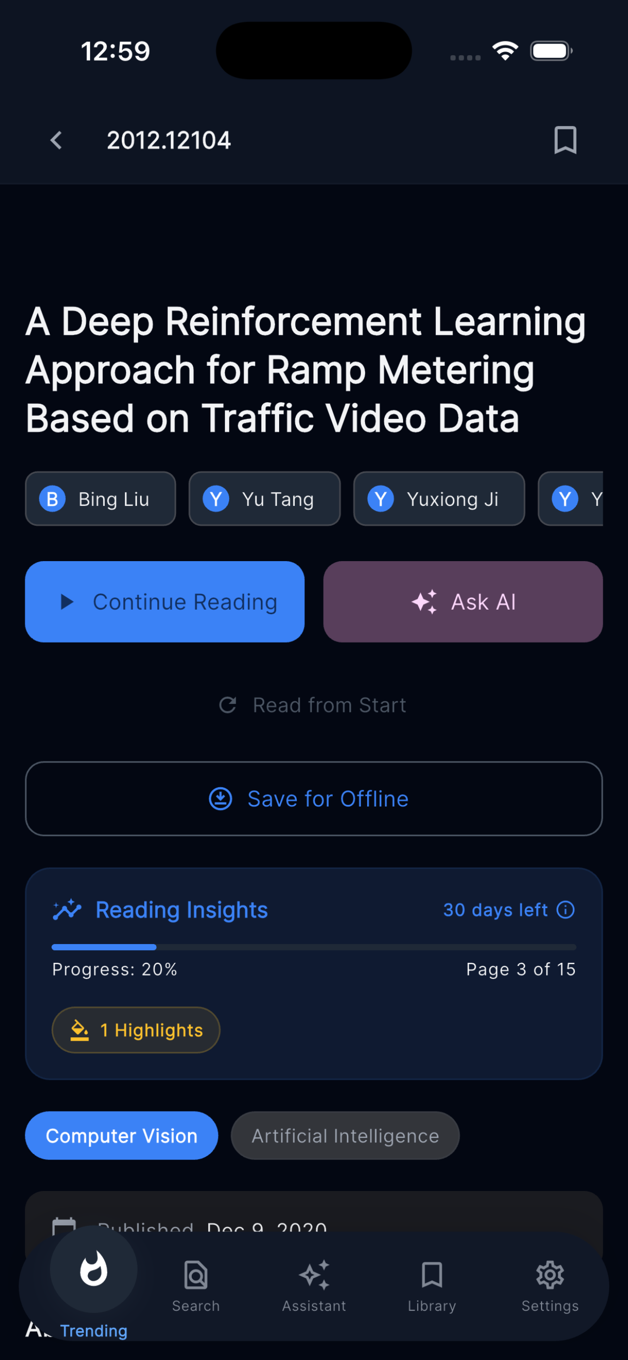 Scholarly: AI Research Helper screenshot 9