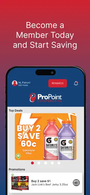 ProPoint Cooperative Rewards screenshot 1