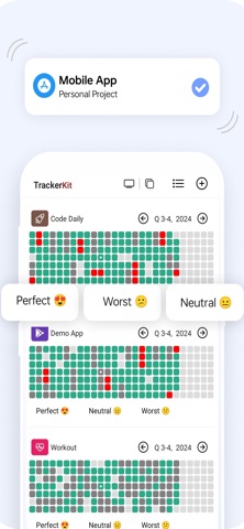 Habits & Time - TrackerKit screenshot