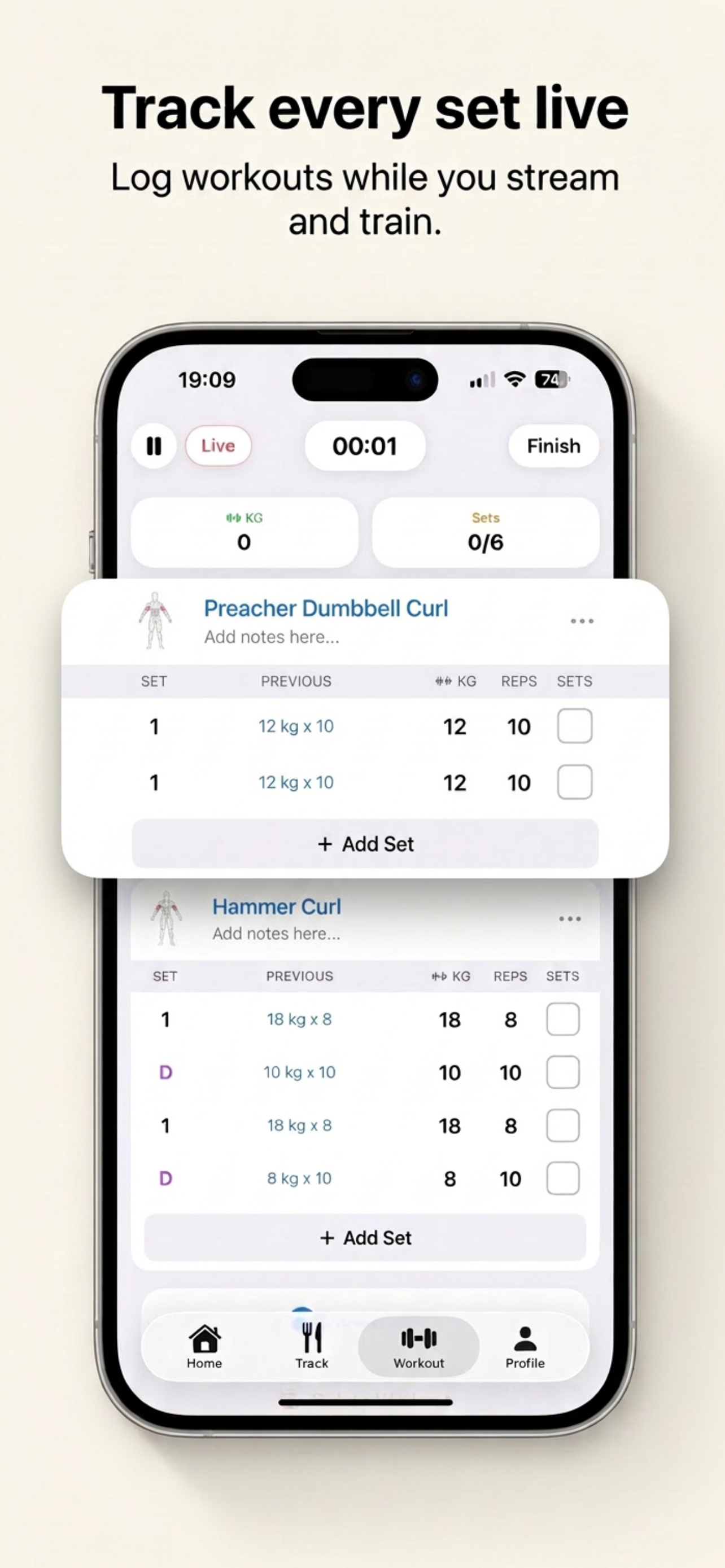 LiftUp Fitness and Gym Tracker