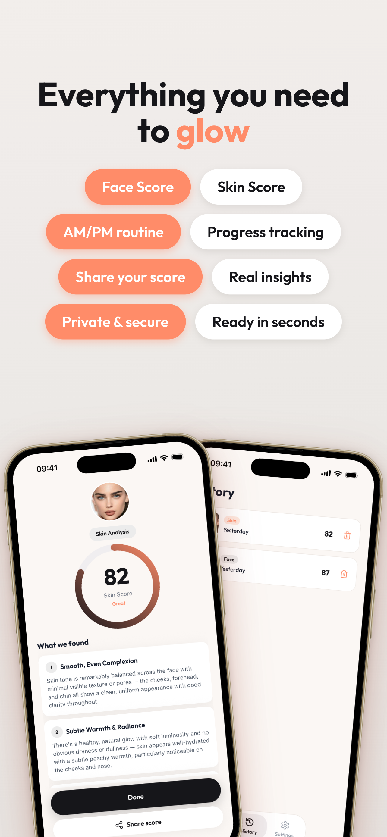 Dermi AI: Face & Skin Score screenshot 5