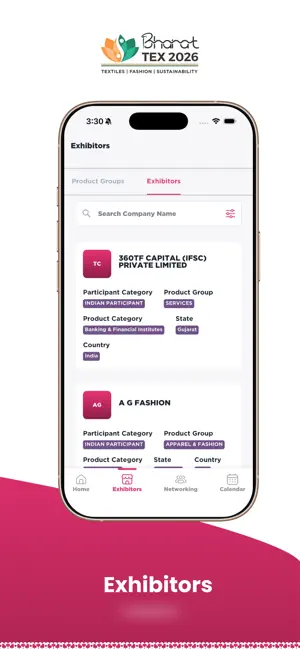 Bharat Tex 2026 Trade Fair iPhone screenshot 6