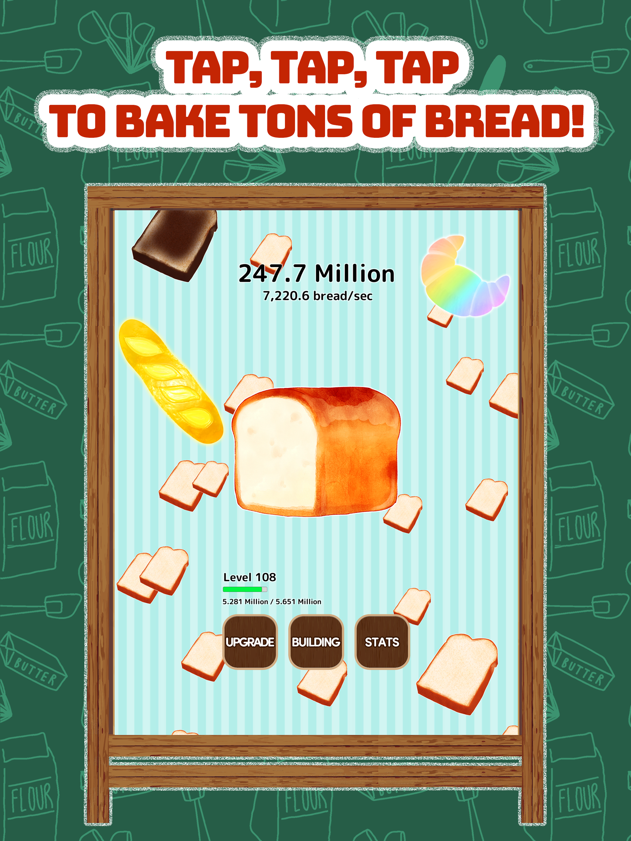 Bread Bakery - Idle Clicker screenshot 7