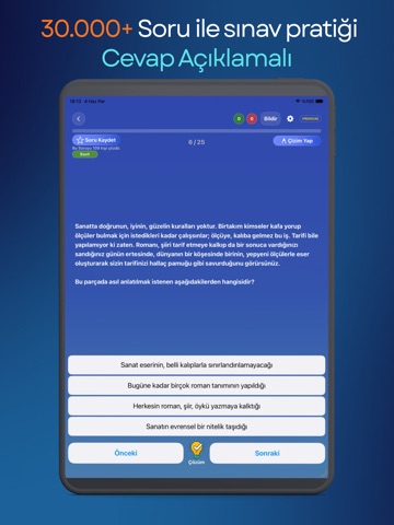 KPSS & AGS SınavBank iPad screenshot 2