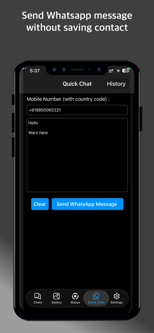 Screenshot #3 pour WA Chat Backup Deleted Restore
