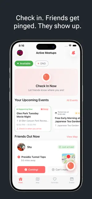 Stumbl Meetups screenshot 2