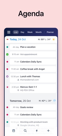 Calendars: Schedule Planner screenshot 6
