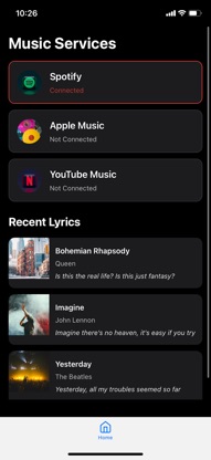 Lyrics Finder: Song Search screenshot 1