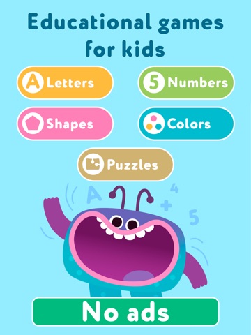 Kids Learning games: Math ABC iPad screenshot