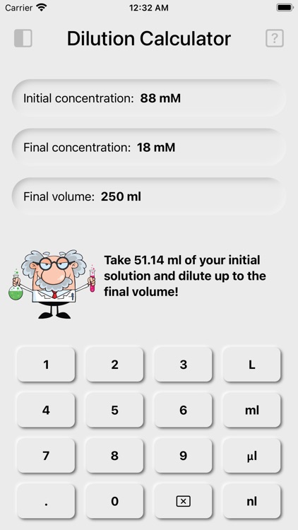 Dilution +
