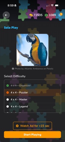 SnapJig: Puzzle your Friends iPhone screenshot