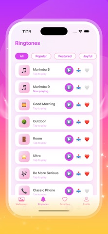Trinza iPhone screenshot
