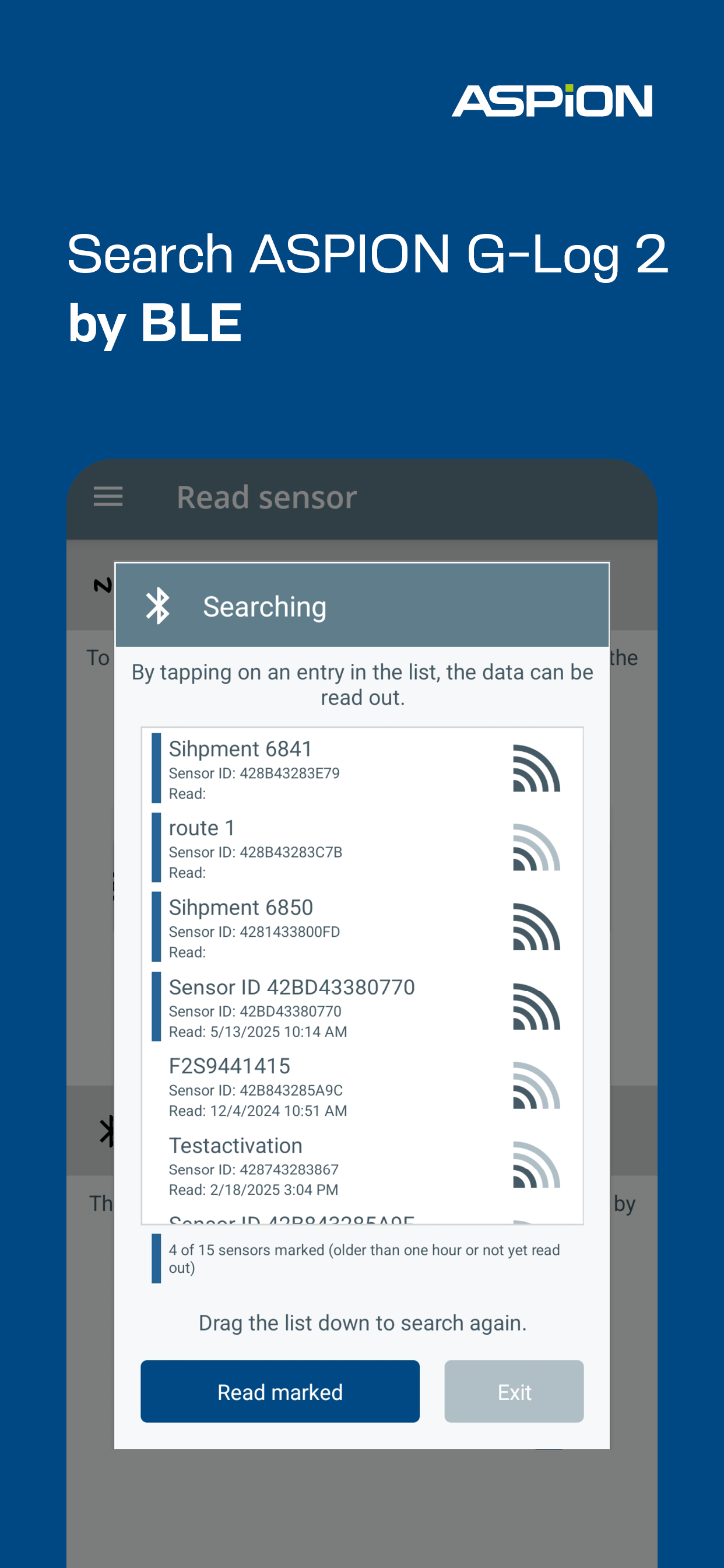 ASPION G-Log Data logger