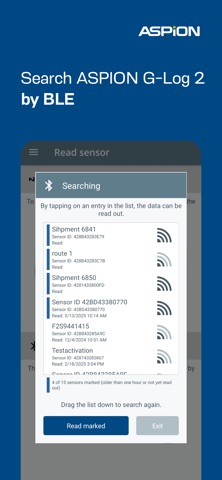 ASPION G-Log Data logger Screenshot 6 of 10