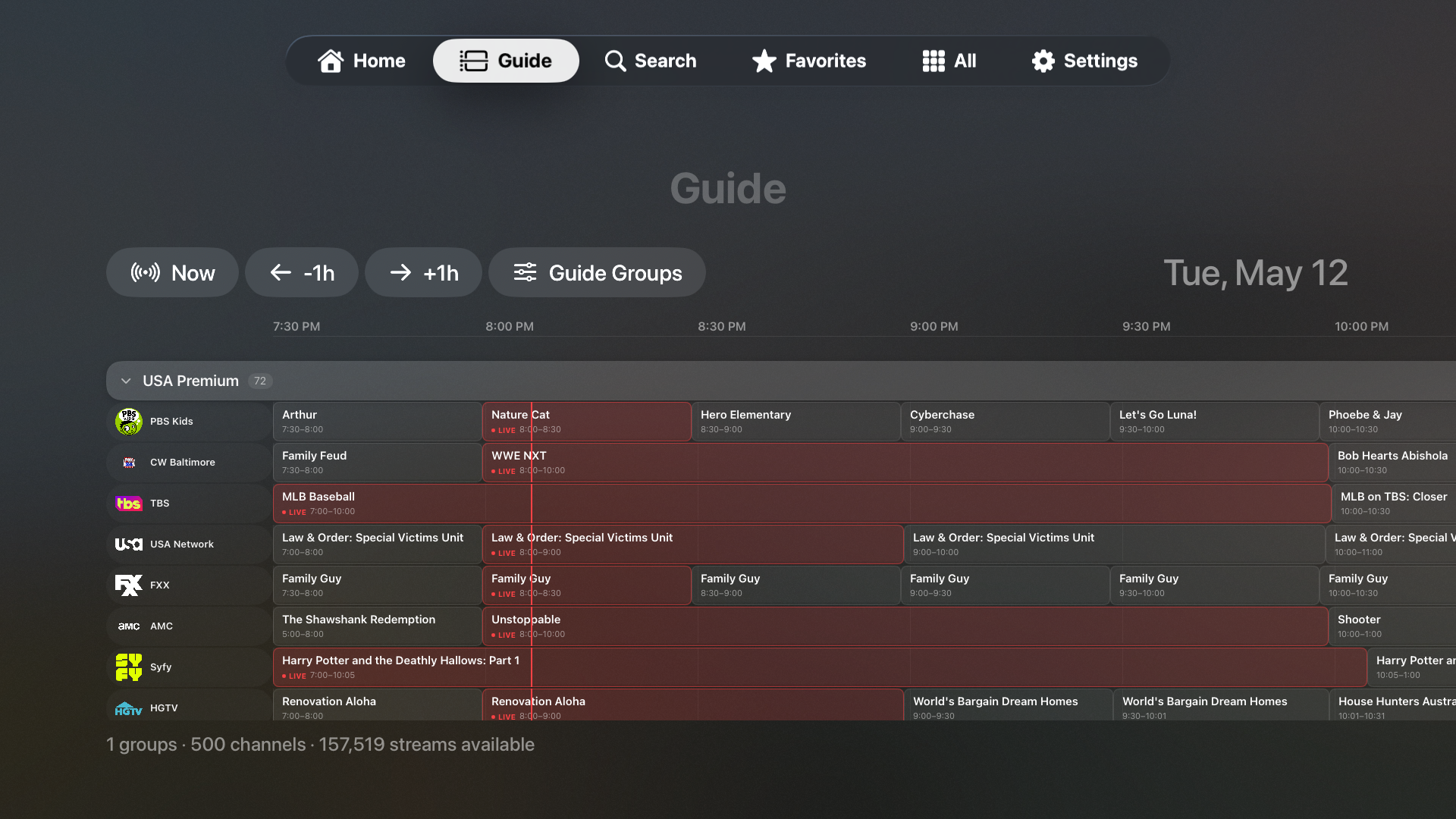 ClawTV: IPTV Player screenshot 17