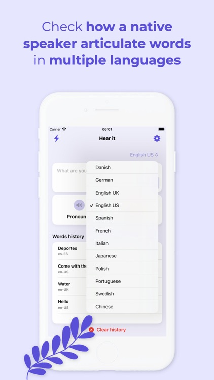 Pronounce Words - Hear it screenshot-3