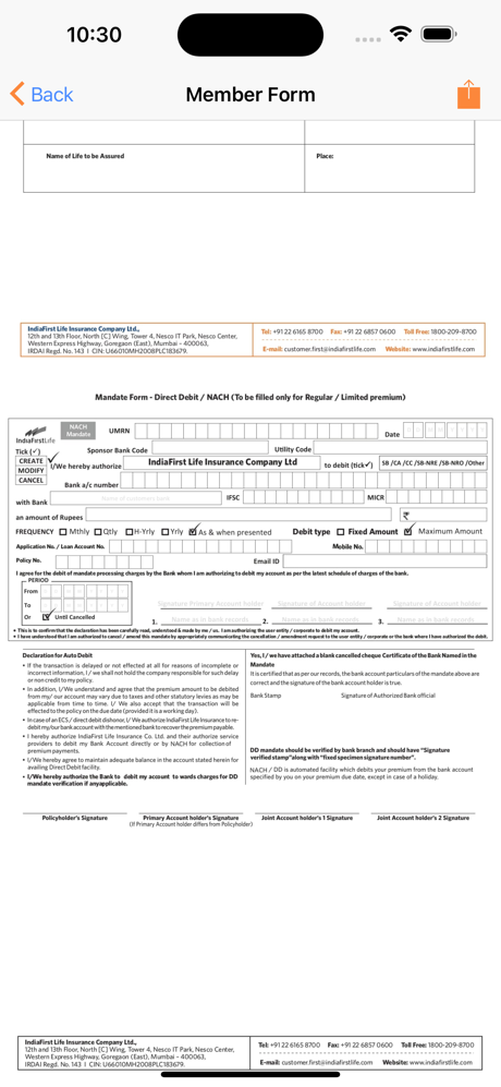 IndiaFirst Life – UBI screenshot 10