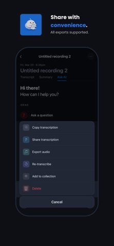 Reco: Offline AI Note Taker Screenshot 6 of 8