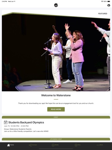 Waterstone Church (CO) iPad screenshot