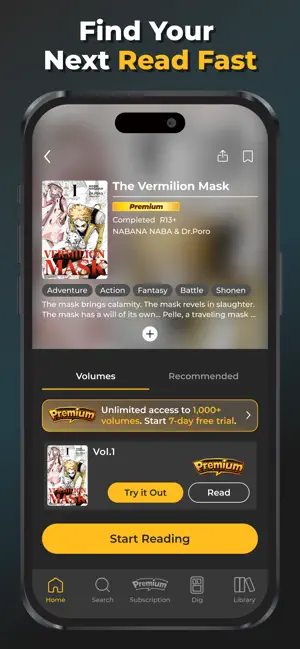 emaqi - Read Manga & Comics iPhone screenshot 2