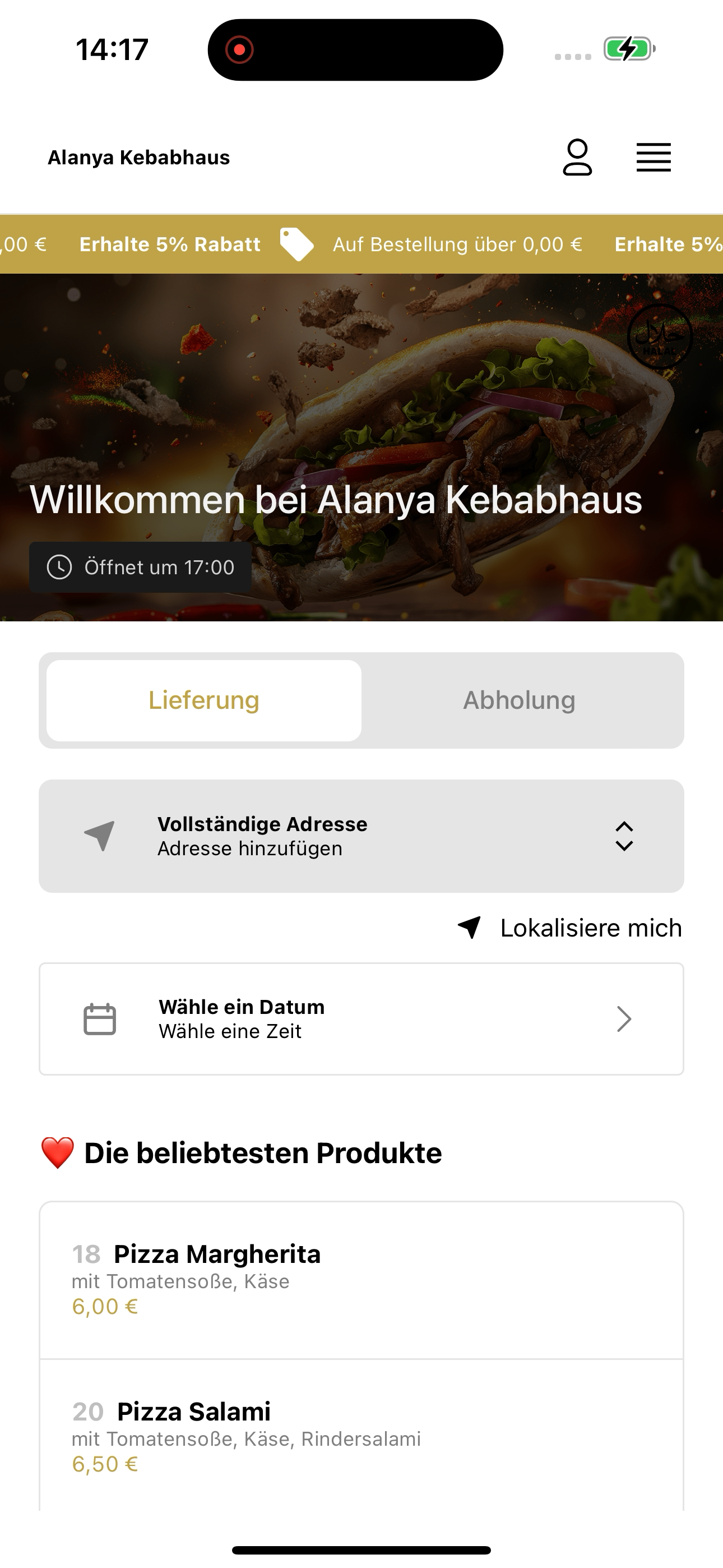 Alanya Kebabhaus screenshot 3