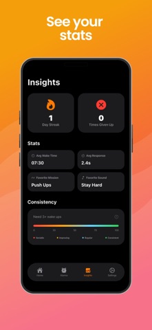 Awyke: Mission Wake Alarm iPhone screenshot