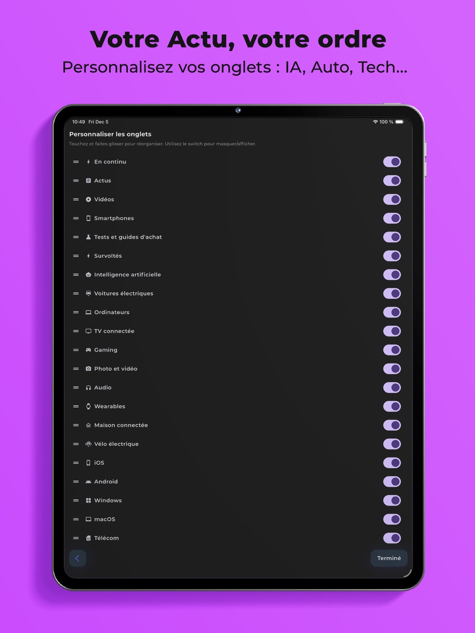 iPad screenshot