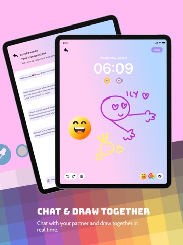 Couple Daily: Love Tracker iPad screenshot