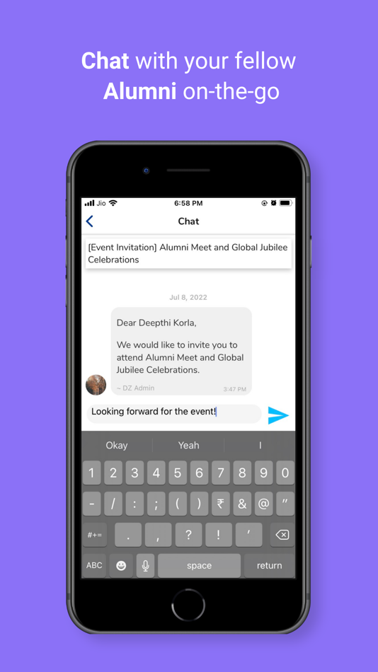 #8. My Alumni Network (iOS) 由: Vaave Networks