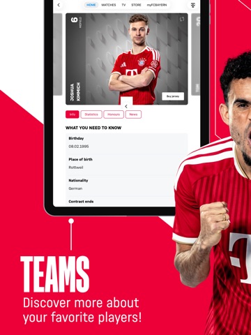 FC Bayern München iPad screenshot 6
