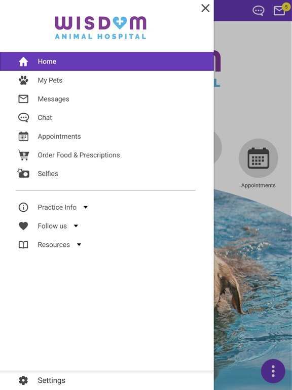 Wisdom Animal Hospital iPad screenshot 5 - Business app