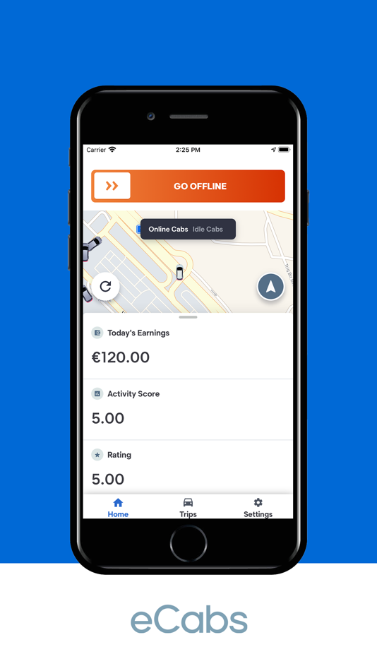 #4. Driver eCabs (iOS) بواسطة: eCabs