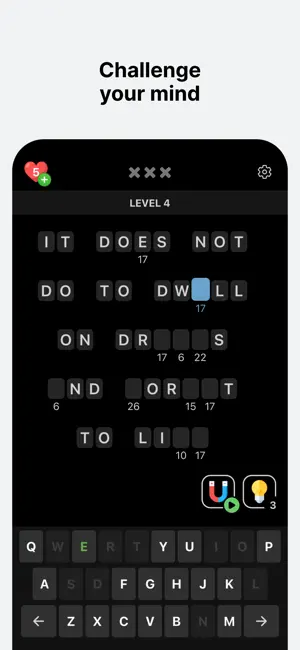 Cryptograms - Word Puzzles screenshot 2
