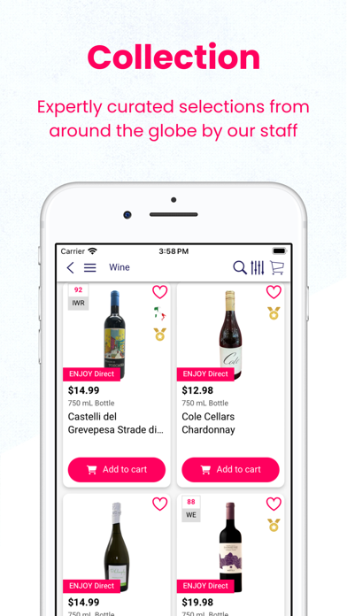 Screenshot #3 pour ENJOY Wine