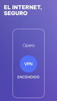 navegador opera y vpn privada iphone capturas de pantalla 3