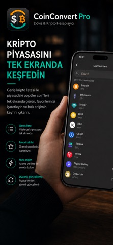 CoinConvert Pro: Döviz Kripto screenshot