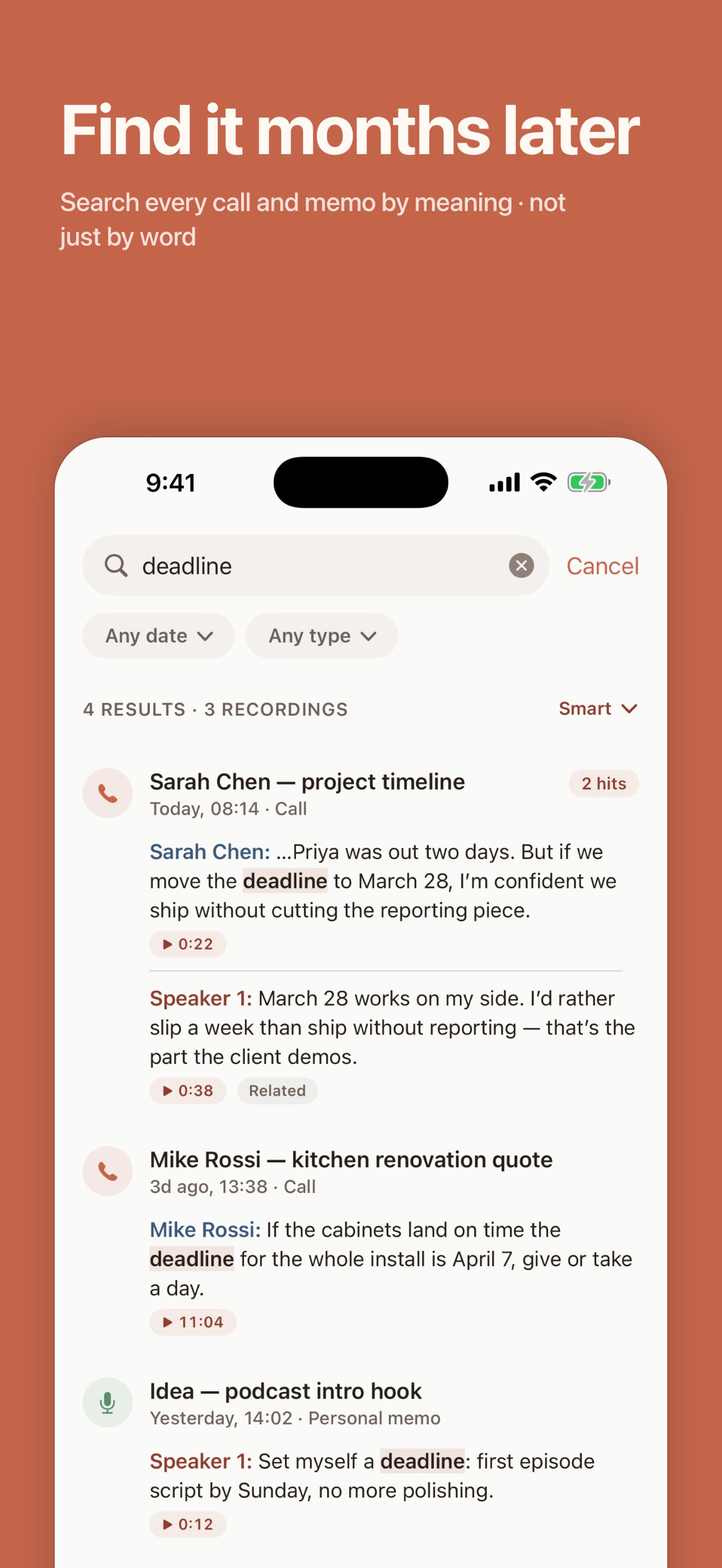 Screenshot 5 of CallCapture: AI Call Recorder