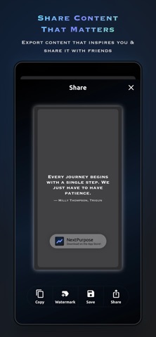 NextPurpose: Fix Your Morning screenshot