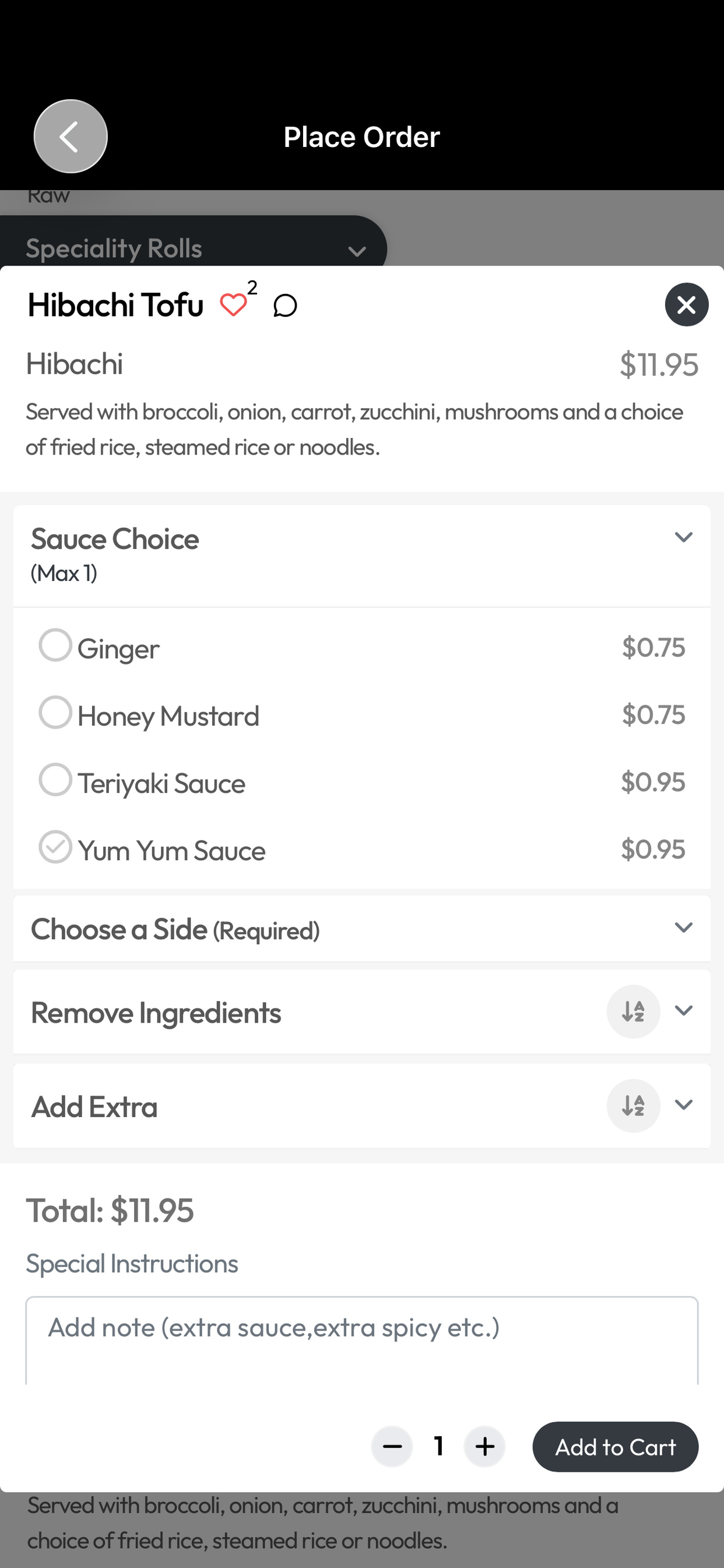 Hashi Japanese Kitchen screenshot 7