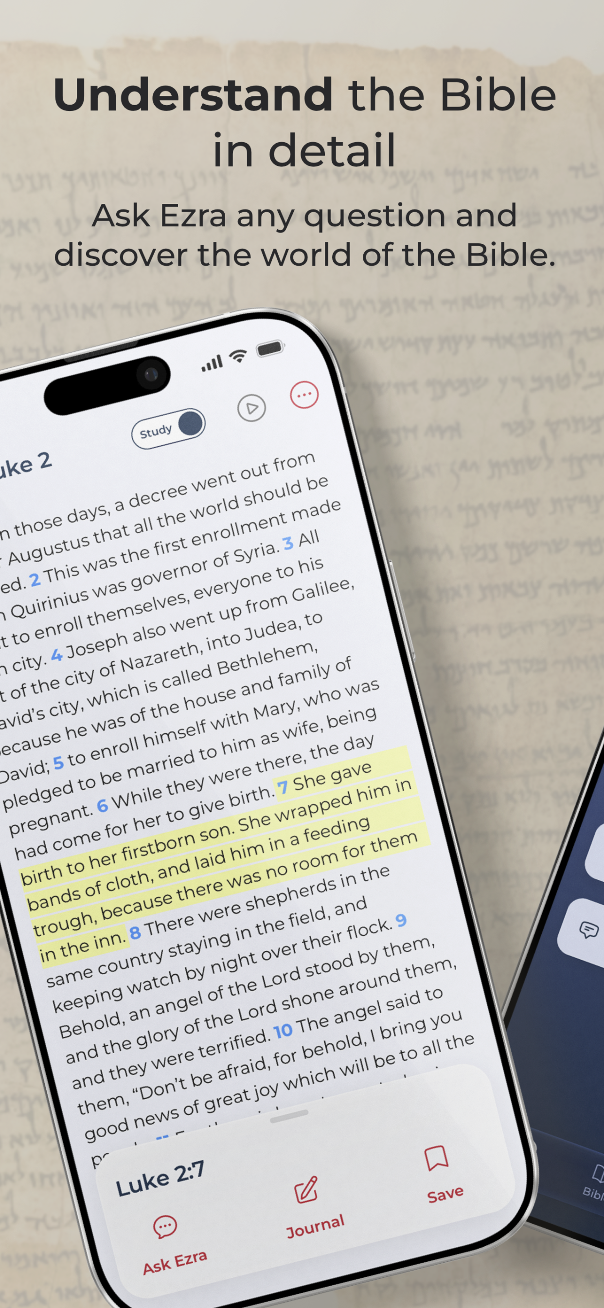 Ask Ezra: Your AI Bible Tutor