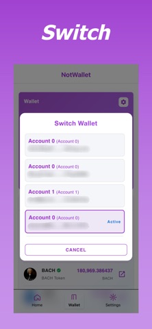 NotWallet: Solana Self-Custody iPhone screenshot
