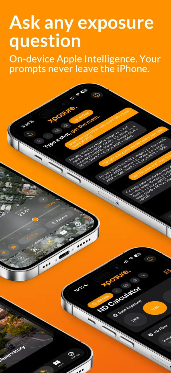 Xposure - Photo Planner & ND Screenshot 2